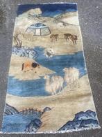 Prachtig antiekChinees Tao Pao handgeknoopt tapijt: SALE !!!, Verzenden, Rechthoekig, 200 cm of meer