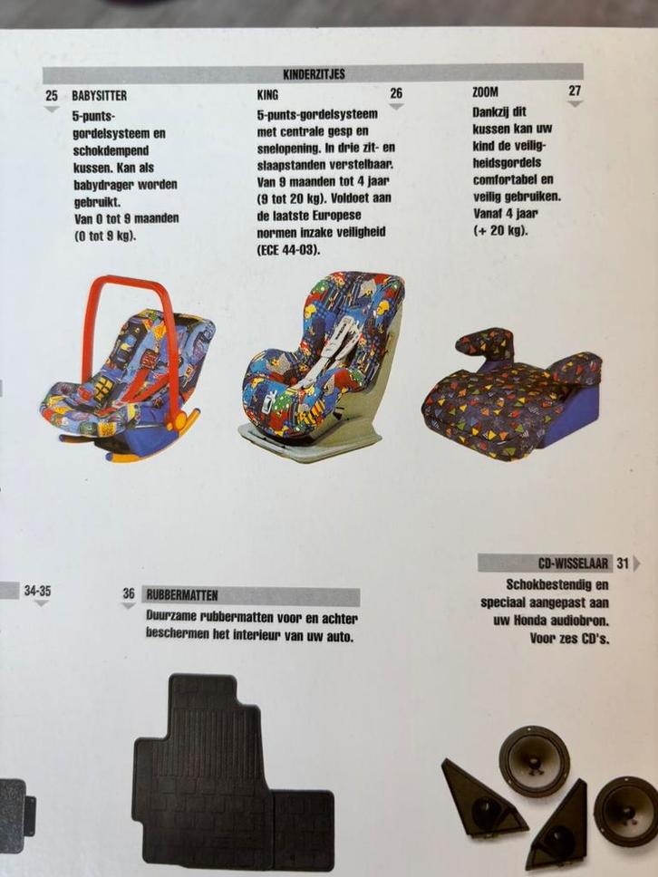 Romer King BY HONDA, Kinderen en Baby's, Autostoeltjes, Zo goed als nieuw, Romer, Autogordel, Ophalen of Verzenden