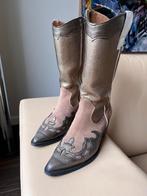 DWRS Cowboylaarzen Brons Beige Taupe Maat 38, Ophalen of Verzenden, Zo goed als nieuw, Beige