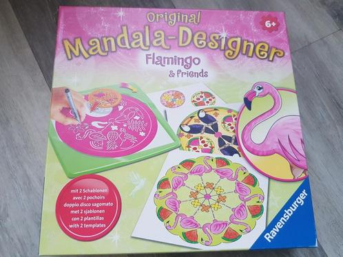 Ravensburger Mandala-designer flamingo&friends, Kinderen en Baby's, Speelgoed | Educatief en Creatief, Gebruikt, Knutselen, Ontdekken
