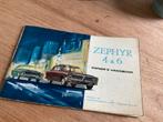 Ford Zephyr 4 & 6 Handboek - Engelstalig, Ophalen