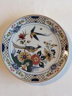 Porceleyne Fles wandbord 18,5 cm uit 1980 Royal Delft polych, Ophalen