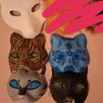 Furry katten maskers, Ophalen of Verzenden