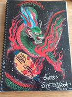 Sieto's Sketchbook Japanse Tattoo art 40 designs, Sieto, Ophalen of Verzenden, Zo goed als nieuw, Overige onderwerpen