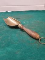 schep antiek messing hout gruttenschepper, Ophalen of Verzenden