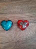 Twee Handgemaakte Hartjes - Orgonite?, Ophalen of Verzenden, Zo goed als nieuw