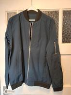 Donkerblauwe heren windjack, Kleding | Heren, Jassen | Zomer, Ophalen of Verzenden, Nieuw, Overige maten, Blauw