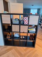 Ikea Kallax kast met 2 deurtjes - 147x159 cm, Ophalen, Kunststof, 150 tot 200 cm, Modern