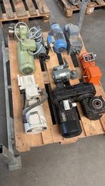 elektro motor met reductor kast, Ophalen