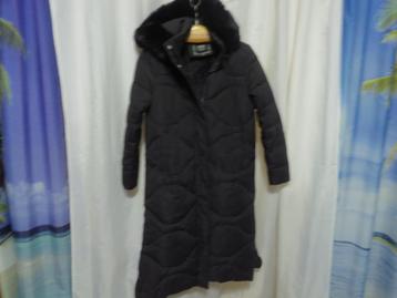 Lange zwarte quilted jas vacht gevoerd mt s GD Golden  Days beschikbaar voor biedingen