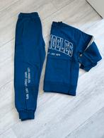 Zara Joggingpak Blauw Maat 130/134 - Zo Goed Als Nieuw, Ophalen of Verzenden, Zo goed als nieuw, Zara, Jongen of Meisje