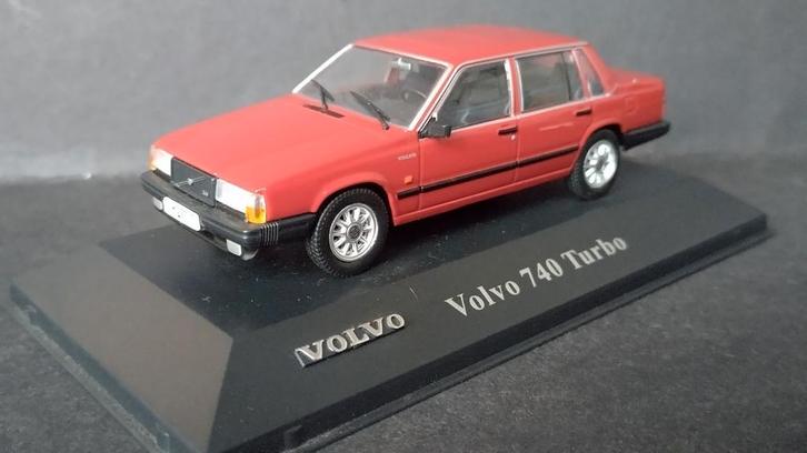 Volvo 740 Turbo 1:43 Atlas Volvo Collection Pol, Hobby en Vrije tijd, Modelauto's | 1:43, Nieuw, Auto, Overige merken, Verzenden