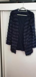 Costes blauw harig vest mt m, Verzenden, Nieuw, Blauw