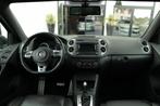 Volkswagen TIGUAN 1.4 TSI R-Line|DSG|Xenon|Pano|Leer|CC|Navi, Euro 5, Zwart, 4 cilinders, Bedrijf