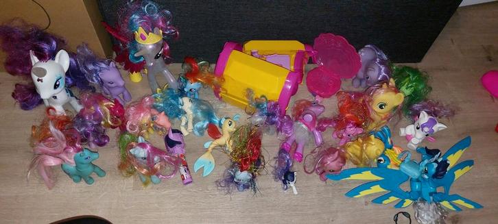 My Little Pony Speelgoed Collectie, Kinderen en Baby's, Speelgoed | Overig, Gebruikt, Meisje, Ophalen of Verzenden