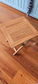 Tuintafel Bistrotafel, Ophalen of Verzenden, Nieuw, Vierkant, Teakhout