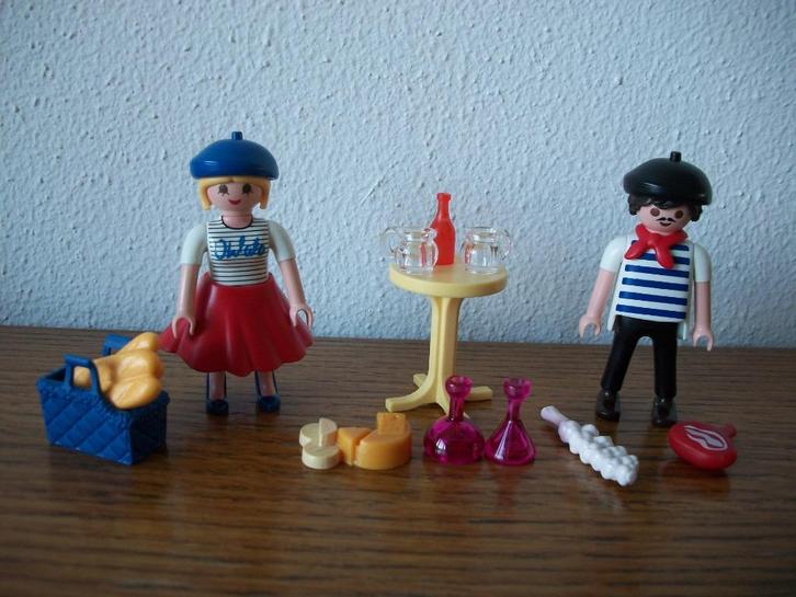 Frans echtpaar met Franse streekprodukten, Kinderen en Baby's, Speelgoed | Playmobil, Nieuw, Complete set, Ophalen of Verzenden