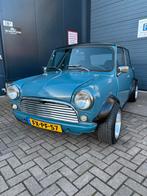 Classic mini 1275 spi bouwjaar 1992, Auto's, Zwart, 4 cilinders, Blauw, Leder en Stof