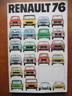Catalogus Renault 1976, Ophalen of Verzenden, Zo goed als nieuw, Auto's