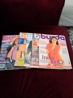 4 Burda Mode Tijdschriften - Diverse Jaargangen, Ophalen of Verzenden, Gelezen, Damesbladen