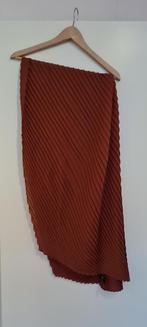 Schijvens sjaal, omslagdoek, halsdoek cognac/bruin,polyester, Kleding | Dames, Mutsen, Sjaals en Handschoenen, Schijvens, Verzenden