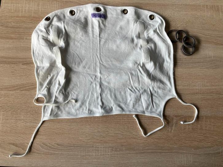 Dooky zonnescherm wit, Kinderen en Baby's, Overige Kinderen en Baby's, Gebruikt, Ophalen of Verzenden