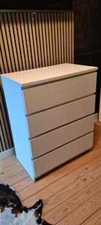 Ikea ladenkast Malm 80 x 100, Gebruikt, 3 of 4 laden, Minder dan 100 cm, 25 tot 50 cm