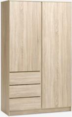 kleerkast LIMFJOREN 120 x 200 licht eiken, Huis en Inrichting, Kasten | Kledingkasten, Ophalen, Nieuw, 25 tot 50 cm, 100 tot 150 cm