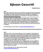 Hulp gezocht!, Starter, Overige niveaus, Variabele uren, Geschikt als bijbaan