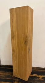 Supermooie eikenhouten sokkel massief 24x24x100cm, Huis en Inrichting, Woonaccessoires | Zuilen en Pilaren, Ophalen, Zo goed als nieuw