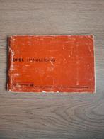 Instructieboekje Opel Record, Ascona Manta B, Kadett B, Ophalen of Verzenden