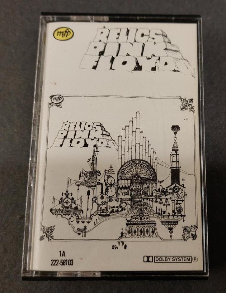 Pink Floyd CASSETTE Relics Nederland 1980, Cd's en Dvd's, Cassettebandjes, Gebruikt, Origineel, Pop, 1 bandje, Verzenden