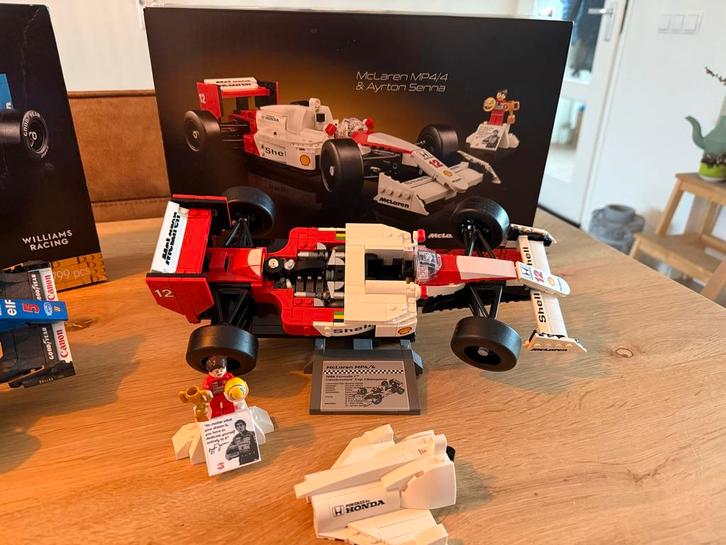 Lego F1 McLaren Senna Compleet met Doos en Beschrijving, Kinderen en Baby's, Speelgoed | Duplo en Lego, Zo goed als nieuw, Lego
