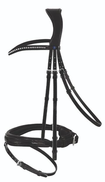 Passier Blu Spirit Hoofdstel Zwart Lak, maat Cob en Full beschikbaar voor biedingen