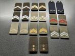 Schouderrangen  -  leuke mix  / Nederland- in 1 koop., Verzamelen, Militaria | Algemeen, Ophalen of Verzenden, Landmacht, Nederland