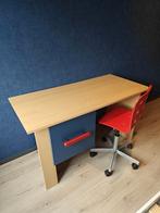 Net bureau met stoel 125x60cm, Ophalen, Ikea, ?, ?