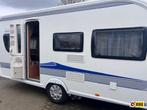 Hobby 455 UF Luxe Mover Voortent fietsenrek, Rondzit, Hobby, Bedrijf, Schokbreker