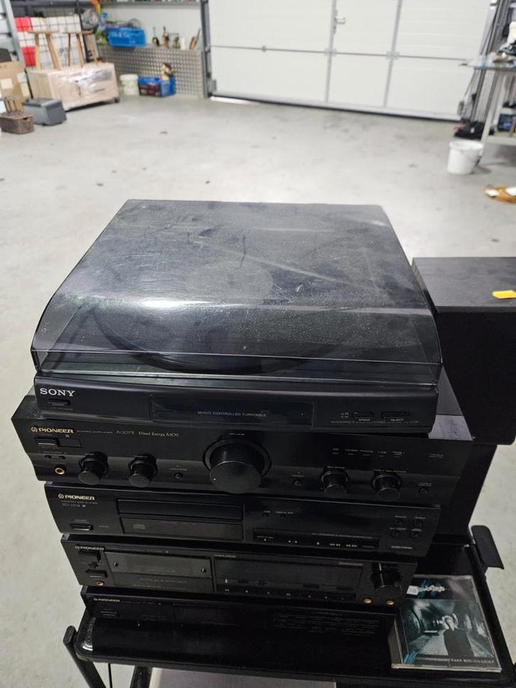 Pioneer Stereo Set met Versterker & Pick-up, Audio, Tv en Foto, Stereo-sets, Gebruikt, Cassettedeck, Cd-speler, Tuner of Radio