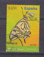 Spanje 2011 vlinder, Verzenden, Gestempeld