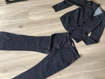 Studio Anneloes travelstof pak flair broek M jasje L beschikbaar voor biedingen