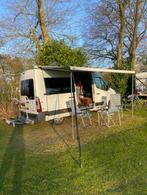 Buscamper Renault Master L2H2 Wit 545 CM met lengtebed, Caravans en Kamperen, Overige merken, Particulier, Luifel, Kluisje