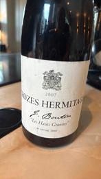 Crozes Hermitage van J. Boutin ‘Les Haut Granites 2007’, Ophalen of Verzenden, Zo goed als nieuw, Frankrijk, Rode wijn