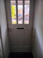 Hardhouten voordeur, Ophalen, Gebruikt, 80 tot 100 cm, Buitendeur