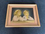 biddende kinderen - meisje en jongetje, Antiek en Kunst, Curiosa en Brocante, Ophalen of Verzenden