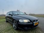 Volvo V70 2.5 R Geatronic 2003 Zwart, Auto's, Automaat, 1800 kg, Stoelverwarming, Stationwagon