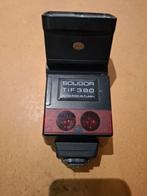 Soligor TIF 380 Auto Focus Flash, Audio, Tv en Foto, Fotografie | Flitsers, Ophalen of Verzenden, Gebruikt, Sigma, Kantelbaar