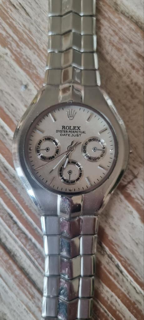 Rolex Oyster Perpetual Datejust - Polshorloge, Sieraden, Tassen en Uiterlijk, Horloges | Heren, Gebruikt, Rolex, Staal, Ophalen of Verzenden