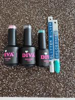 DIVA gelpolish - 3 stuks, Ophalen of Verzenden, Zo goed als nieuw, Overige kleuren, Handen en Nagels