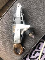 Vrij groot vioolblok, Lewmar, met onder snapsluiting!, Watersport en Boten, Ophalen of Verzenden, Gebruikt, Lijn of Blok