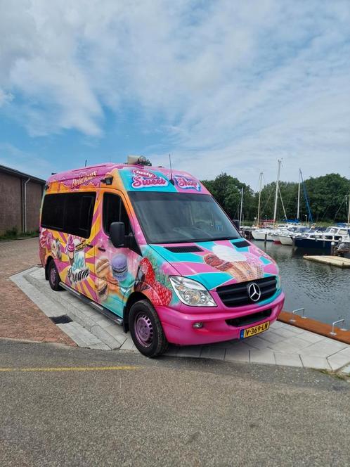 Foodtruck ijswagen mercedes sprinter 318 CDI, Zakelijke goederen, Partijgoederen en Retail | Verkoopwagens, Ophalen